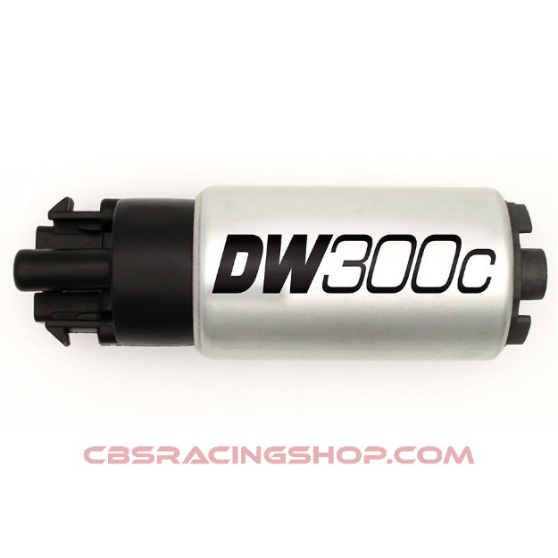 Bild von 340lph Compact Fuel Pump W/ Clips - DeatschWerks
