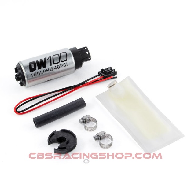 Picture of 165lph In-Tank Fuel Pump W/ 9-0848 Install Kit - Deatschwerks