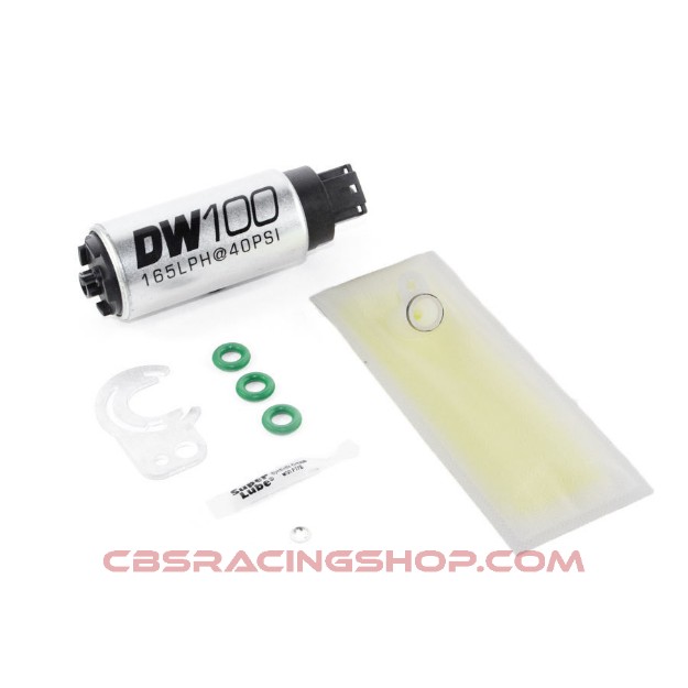 Picture of 165Ph In-Tank Fuel Pump W/ 9-0836 Install Kit - Deatschwerks