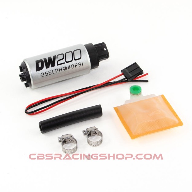 Bild von 255lph In-Tank Fuel Pump W/ 9-1000 Install Kit - Deatschwerks