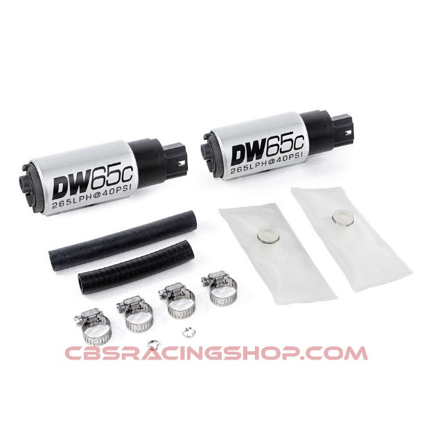 Bild von 265lph In-Tank Fuel Pumps W/ 9-1013 Install Kit - Deatschwerks