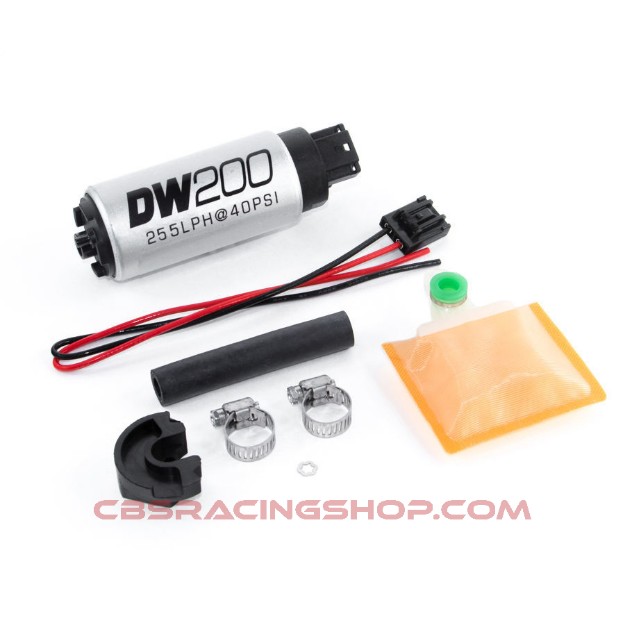 Picture of 255lph In-Tank Fuel Pump W/ 9-0766 Install Kit - Deatschwerks