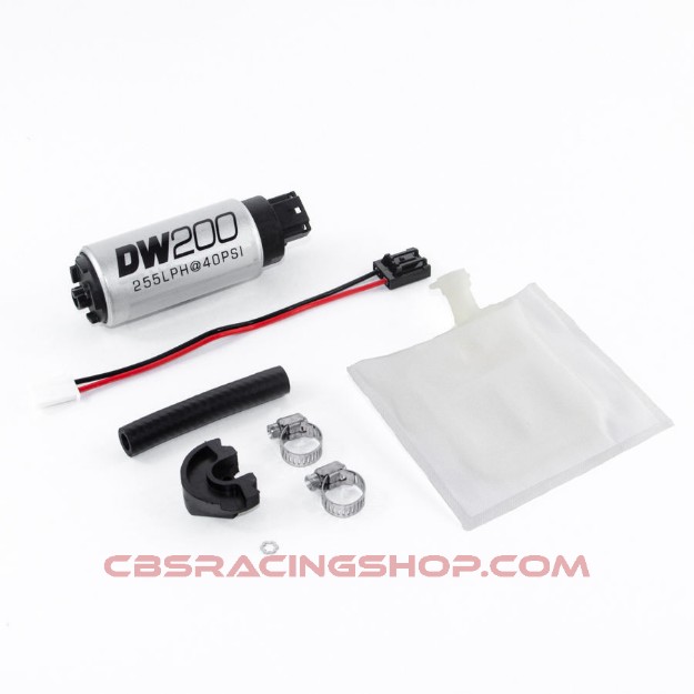 Picture of 255lph In-Tank Fuel Pump W/ 9-0791 Install Kit - Deatschwerks