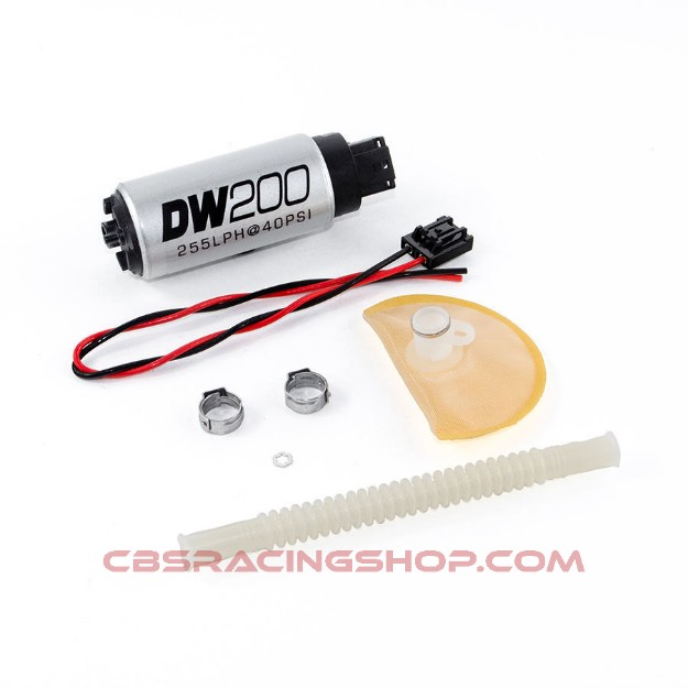 Afbeeldingen van 255lph In-Tank Fuel Pump W/ 9-1020 Install Kit - Deatschwerks