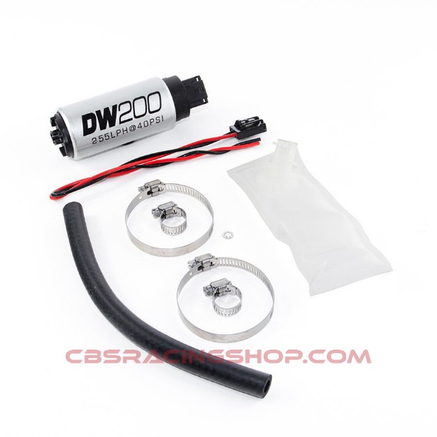 Picture of 255lph In-Tank Fuel Pump W/ 9-1023 Install Kit - Deatschwerks