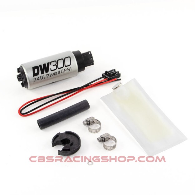 Picture of 340lph In-Tank Fuel Pump W/ 9-0848 Install Kit - Deatschwerks