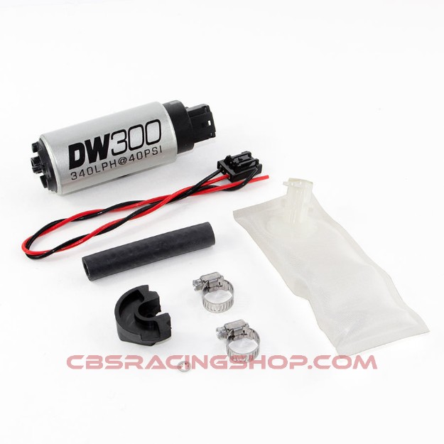 Picture of 340lph In-Tank Fuel Pump W/ 9-1024 Install Kit - Deatschwerks