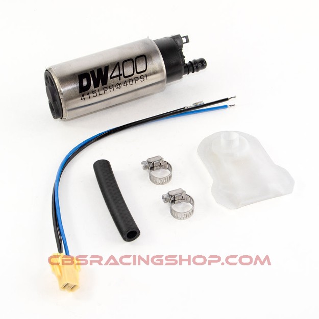 Picture of 415lph In-Tank Fuel Pump W/ 9-1041 Install Kit - Deatschwerks