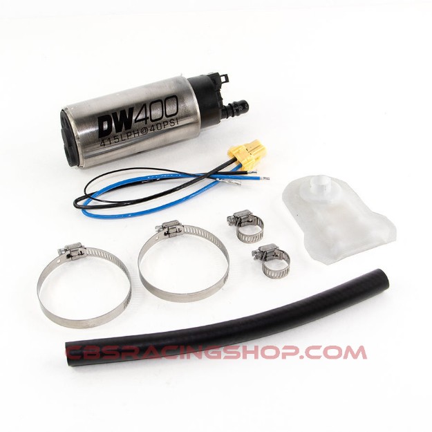 Picture of 415lph In-Tank Fuel Pump W/ 9-1043 Install Kit - Deatschwerks