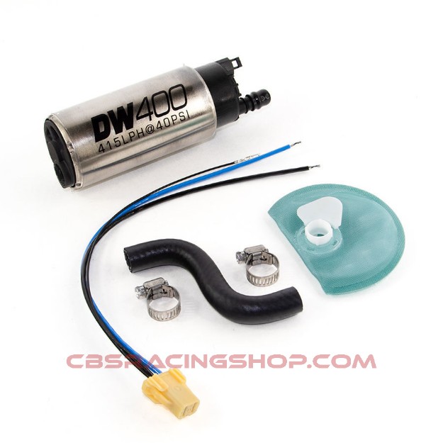 Picture of 415lph In-Tank Fuel Pump W/ 9-1044 Install Kit - Deatschwerks