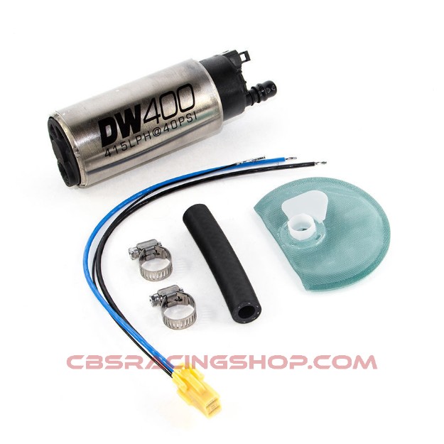 Afbeeldingen van 415lph In-Tank Fuel Pump W/ 9-1045 Install Kit - Deatschwerks