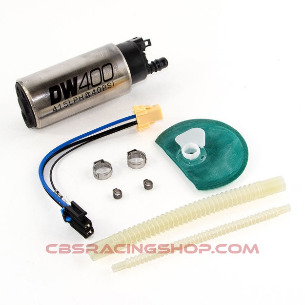 Picture of 415lph In-Tank Fuel Pump W/ 9-1046 Install Kit - Deatschwerks