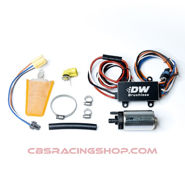 Picture of 440lph In-Tank Brushless Fuel Pump W/ 9-0903 Install Kit - Deatschwerks