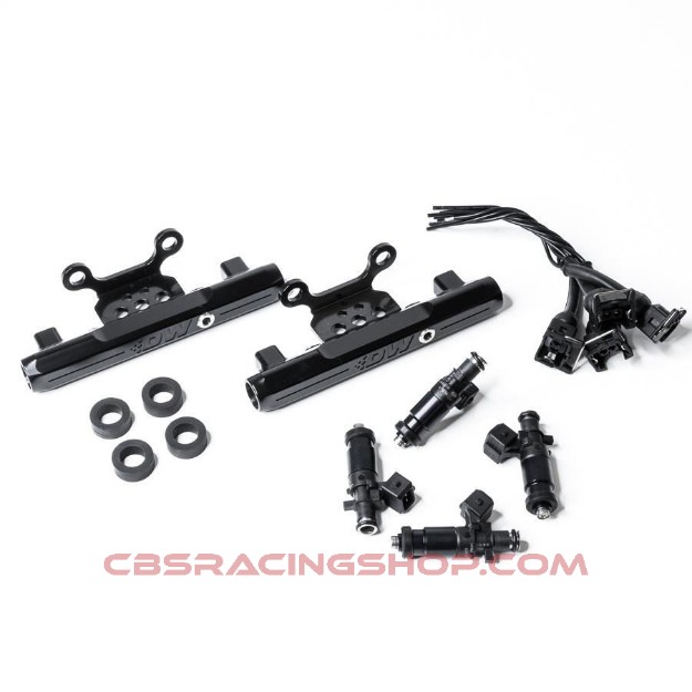 Picture of Subaru conversion fuel rails and 1200cc injectors (6-101-1200) - DeatschWerks