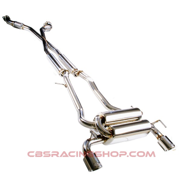 Picture of Nissan 350Z 2003-2009 Stainless Steel 2.5" Cat-Back System (ES-N350Z-02-CBS) - XForce