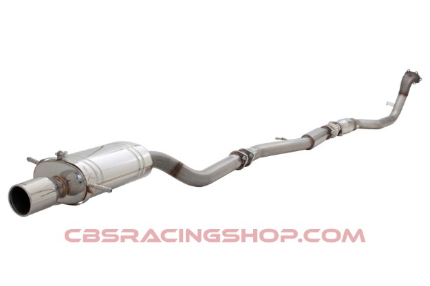 Image de Subaru Forester XT (SG) 2003-2008 3″ Raw 409 Stainless Steel Turbo-Back System With Single 4.5" Tip Oval Rear Muffler (E4-SW15-MP02B-TBS) - XForce