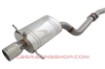 Picture of Subaru Forester XT (SG) 2003-2008 3″ Raw 409 Stainless Steel Turbo-Back System With Single 4.5" Tip Oval Rear Muffler (E4-SW15-MP02B-TBS) - XForce