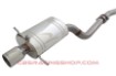 Afbeeldingen van 3" Turbo-Back System, 409 Raw Stainless Steel (for track and off road use only) - X-Force