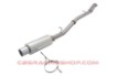 Picture of Subaru WRX 1994-2007 Stainless Steel 3" Cat-Back System With Straight-Out Cannon Muffler (E4-SW05LPA-CBS) - XForce