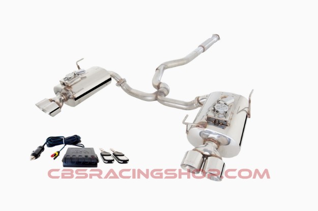 Image de 3" Cat-Back System with Varex Mufflers (VALVED SYSTEM), 304 Stainless Steel - X-Force