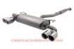 Picture of Subaru WRX Hatch 2011-2014 / STI 2008-2014 Hatch Back Brushed Stainless Steel 3" High Flow Cat-Back System (E2-SW09-CBS) - XForce