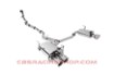 Bild von SUBARU WRX SEDAN 2011-2014 3" TURBO BACK SYSTEM STAINLESS STEEL METALLIC 100CELL CAT (E2-SW25B-TBS) - XForce – Discontinued
