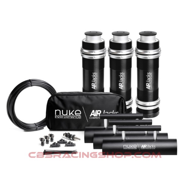 Afbeeldingen van 3pc, 8 BAR / 120 PSI, Air Jack 90 Competition Complete Set - Nuke Performance