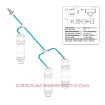 Afbeeldingen van 3pc, 8 BAR / 120 PSI, Air Jack 90 Competition Complete Set - Nuke Performance