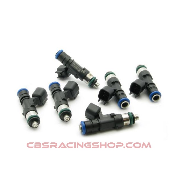 Picture of Set of 6 DW 1000 cc/min injectors (part no. 17U-00-0095-6) - Deatschwerks