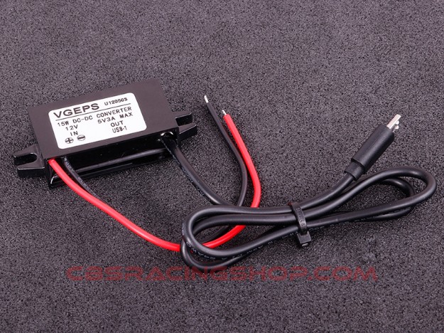 Picture of MicroUSB charger for cable installation (5V/3A) - MaxxECU