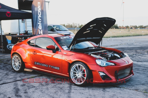 Picture of Toyota GT86 Driftcar + Brian James trailer.