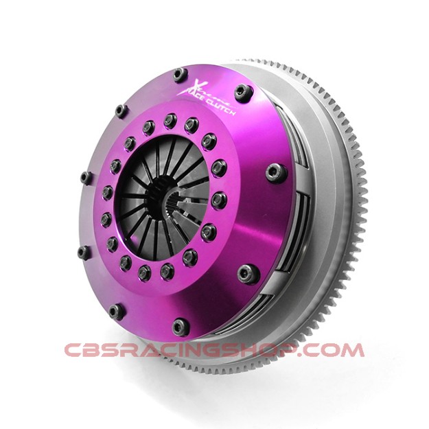 Picture of 200mm Sprung Ceramic Twin Plate Clutch Kit Incl Flywheel 1200Nm - Xtreme Performance