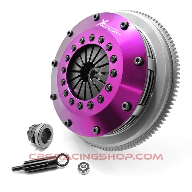 Bild von 200mm Sprung Ceramic Twin Plate Clutch Kit Incl Flywheel & CSC - Xtreme Performance