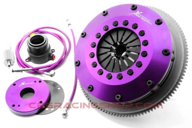 Bild von 200mm 1200Nm Rigid Ceramic Twin Plate Clutch Kit Incl Flywheel & CSC - Xtreme Performance