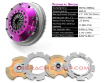 Image de 200mm 1200Nm Rigid Ceramic Twin Plate Clutch Kit Incl Flywheel & CSC - Xtreme Performance