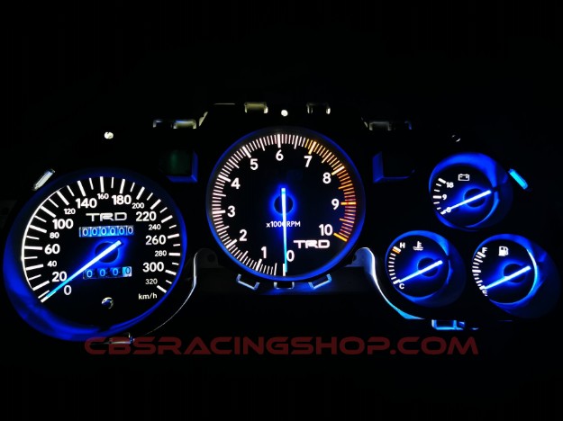 Image de TRD S2 Series Style Toyota Supra Gauge Face Kit - JP Ledworx