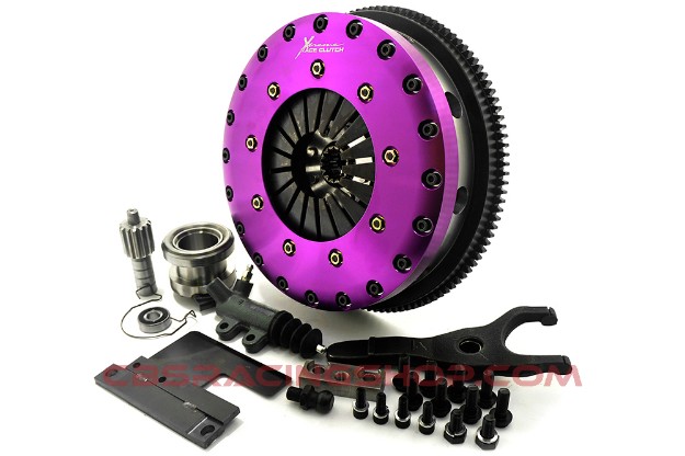 Picture of 230mm Carbon Twin Plate Clutch Kit Incl Flywheel 1670Nm - Xtreme Performance