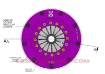Bild von 200mm Sprung Ceramic Twin Plate Clutch Kit Incl Flywheel 1200Nm - Xtreme Performance