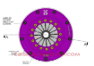 Picture of 200mm Sprung Ceramic Twin Plate Clutch Kit Incl Flywheel 1200Nm - Xtreme Performance