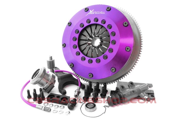 Picture of 200mm Rigid Ceramic Twin Plate Clutch Kit Incl Flywheel 1200Nm - Xtreme Performance