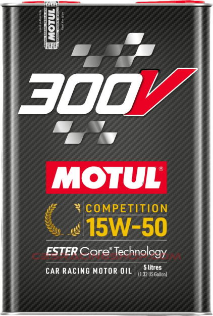 Afbeeldingen van Motul 300V Competition 15W50 Engine Oil (5L)