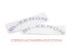 Billede af Bi-Xenon shroud sticker - Retrofitlab
