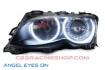 Picture of 5000k - Halogen and Xenon HID headlight - BMW 3 E46 LED Angel Eyes - Retrofitlab