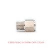 Picture of Adapter M10 x 1 Female to 1/8 NPT Male - Stainless Steel (ADANPT) - Link