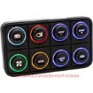 Image de 8 key (2x4) CAN Keypad with interchangeable 15mm inserts (sold separately) (CANKEYPAD8) - Link