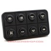 Bild von 8 key (2x4) CAN Keypad with interchangeable 15mm inserts (sold separately) (CANKEYPAD8) - Link