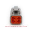 Image de Deutsch DTM4 Connector Kit (Male) (DTM4M) - Link