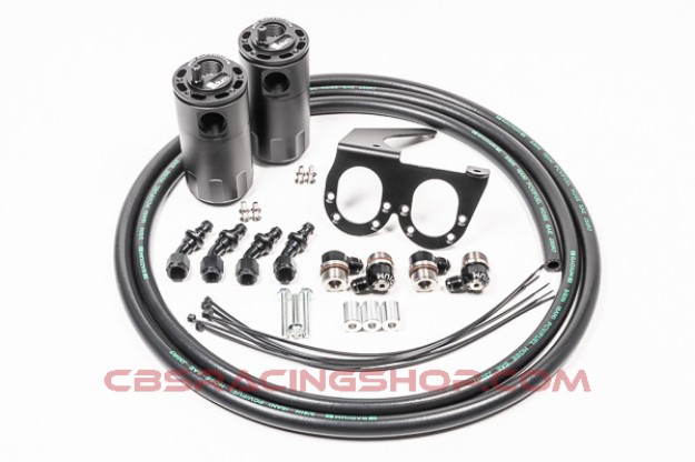 Afbeeldingen van Dual Catch Can Kit, CCCV, Nissan R35 GT-R, Fluid Lock - Radium