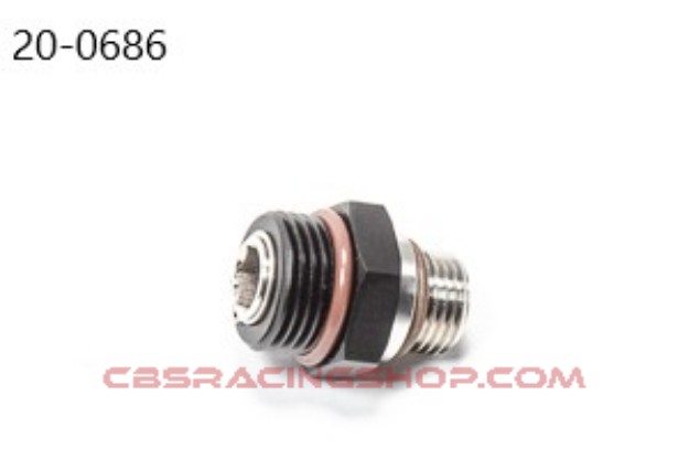 Bild von 8An Orb To 6An Orb Swivel Union - Radium