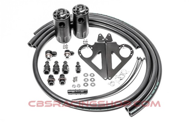 Afbeeldingen van Dual Catch Can Kit, Fr-S/Brz/86, Fluid Lock - Radium